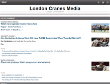 Tablet Screenshot of londoncranes.com